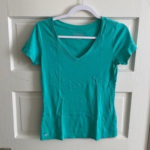 Lilly Pulitzer mint green v neck